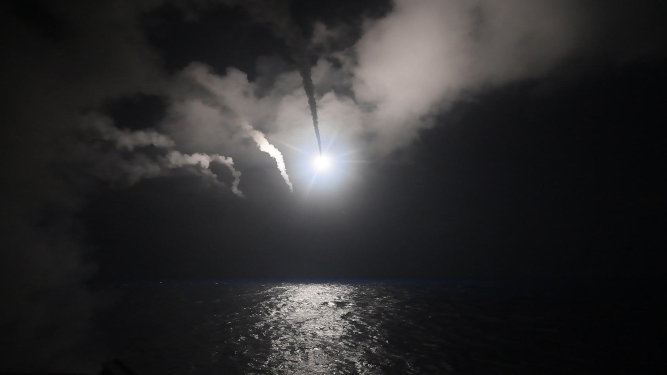 170407-N-JI086-305
MEDITERRANEAN SEA (April 7, 2017) The guided-missile destroyer USS Porter (DDG 78) conducts strike operations while in the Mediterranean Sea, April 7, 2017. Porter, forward-deployed to Rota, Spain, is conducting naval operations in the U.S. 6th Fleet area of operations in support of U.S. national security interests in Europe. (U.S. Navy photo by Mass Communication Specialist 3rd Class Ford Williams/Released)